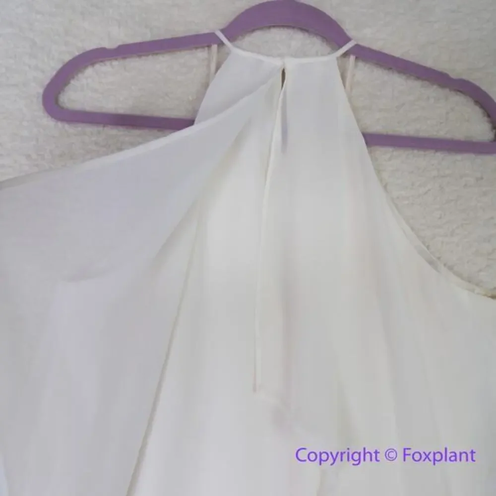 New! GUESS by Marciano‎ Women's Charlie Keyhole Dress white, size XS
